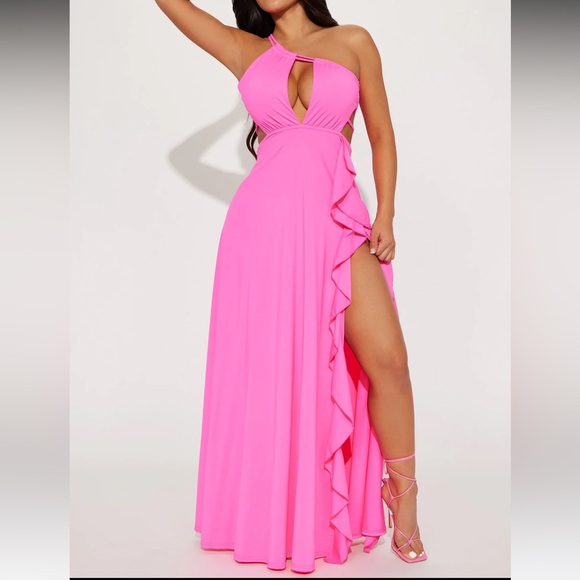 Goddess Energy Maxi Dress - Pink - Picture 1 of 5